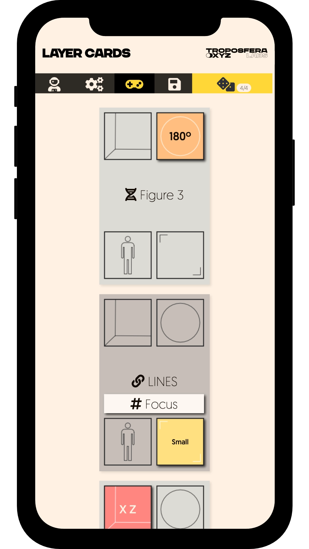 Layer Cards on mobile